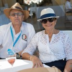 Jacques Braneyre, juge international et son épouse à la Voile d'Or à Saint-Jean-Cap-Légendes édition 2015