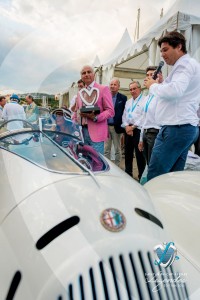 Lauréat en Concours d’élégance – Grand Prix d'Excellence pour l’Alfa Romeo 6C 1750GS Aprile à Saint-Jean-Cap-Légendes édition 2015