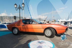 Alfa Romeo Montreal de 1972 à Saint-Jean-Cap-Légendes édition 2015 - Concours d'élégance en Automobile - 1945 à 1975