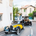 Parade dans la Presqu’île des voitures du Concours d’élégance en Automobile 2015 à Saint-Jean-Cap-Légendes édition 2015