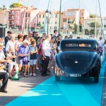Défilé de la Bugatti Type 57C Atalante à Saint-Jean-Cap-Légendes édition 2015 - Concours et Exposition de voitures de collection