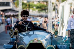 Défilé de la rare Bugatti Type 13 de 1911 à Saint-Jean-Cap-Légendes édition 2015 - Concours et Exposition de voitures de collection