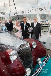 Lauréat en Concours d’élégance – 1945 - 1975 pour la Delahaye 135M Figoni & Falaschi de 1946 à Saint-Jean-Cap-Légendes édition 2015