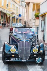 Parade dans la Presqu’île des voitures du Concours d’élégance en Automobile 2015 à Saint-Jean-Cap-Légendes édition 2015