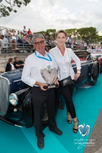 Lauréat en Concours d’élégance – 1920 - 1944 pour la Delahaye 135M Pourtout de 1937 à Saint-Jean-Cap-Légendes édition 2015