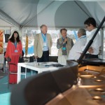 Inauguration de l’événement en présence de Jean-François Dieterich et M. Alfieri Maserati , parrain de l’événement à Saint-Jean-Cap-Légendes édition 2015