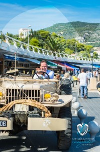 Saint-Jean-Cap-Légendes édition 2015 avec Yvan Raymond au volant de la Command Car « Presse »