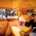 Rolls Royce Silver Wraith de 1957 à l'intérieur exclusif Hermès - Prix Special de l'élégance à Saint-Jean-Cap-Légendes édition 2015