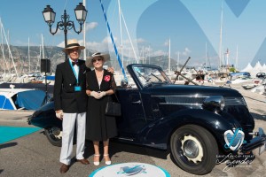 Lancia Aprilia Cabriolet Balbo de 1939 à Saint-Jean-Cap-Légendes édition 2015 - Concours d'élégance en Automobile - 1920 à 1944