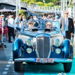 Défilé de la Lancia Astura PininFarina à Saint-Jean-Cap-Légendes édition 2015 - Concours et Exposition de voitures de collection