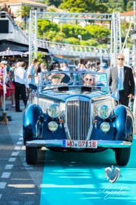 Défilé de la Lancia Astura PininFarina à Saint-Jean-Cap-Légendes édition 2015 - Concours et Exposition de voitures de collection