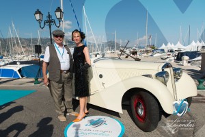 Lancia Belna Pourtout de 1934 à Saint-Jean-Cap-Légendes édition 2015 - Concours d'élégance en Automobile - 1920 à 1944