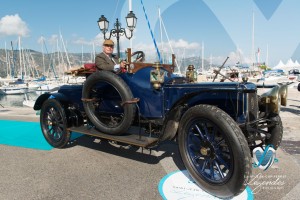 Panhard Grand Prix de 1908 à Saint-Jean-Cap-Légendes édition 2015 - Concours d'élégance en Automobile - 1900 à 1919