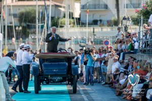 Présentation de la Panhard Grand Prix à Saint-Jean-Cap-Légendes édition 2015 - Concours et Exposition de voitures de collection