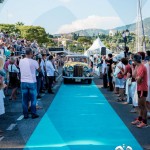 L'arrivée de la Rolls Royce Silver Wraith de 1957 à Saint-Jean-Cap-Légendes édition 2015 - Concours et Exposition de voitures de collection