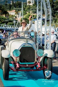 Défilé de la Talbot Darracq V15 à Saint-Jean-Cap-Légendes édition 2015 - Concours et Exposition de voitures de collection