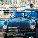 BMW 507 Roadster de 1957 sur le Port de plaisance de Saint-Jean-Cap-Ferrat à Saint-Jean-Cap-Légendes édition 2015 - Concours d’état