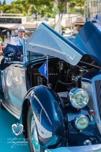 Lancia Astura Cabriolet Pinin Farina de 1937 à Saint-Jean-Cap-Légendes édition 2015 – Concours d’état