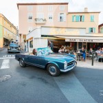 Parade dans la Presqu’île des voitures du Concours d’élégance en Automobile 2015 à Saint-Jean-Cap-Légendes édition 2015