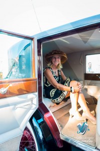 L'élégance à bord de la Rolls Royce Phantom I de 1927 à Saint-Jean-Cap-Légendes édition 2015 – Concours d’état