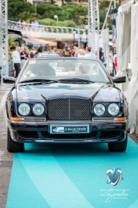 Défilé de la Bentley Azure Cabriolet de 1998 à Saint-Jean-Cap-Légendes édition 2015 - Concours Youngtimers