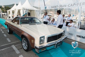 La Chevrolet El Camino à Saint-Jean-Cap-Légendes édition 2015 pendant le concours Youngtimers