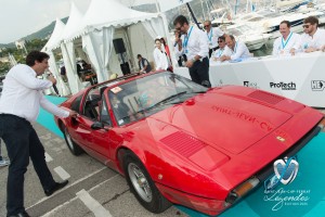 Défilé de la Ferrari 308 GTS de 1985 à Saint-Jean-Cap-Légendes édition 2015 - Concours Youngtimers