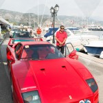 La Ferrari F40 à Saint-Jean-Cap-Légendes édition 2015 pendant le concours Youngtimers