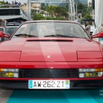 Défilé de la Ferrari Testarossa de 1984 à Saint-Jean-Cap-Légendes édition 2015 - Concours Youngtimers