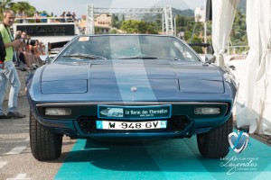 Défilé de la Maserati Khamsin de 1974 à Saint-Jean-Cap-Légendes édition 2015 - Concours Youngtimers