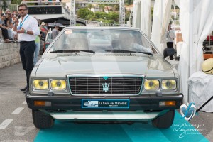 Défilé de la Maserati Quattroporte de 1980 à Saint-Jean-Cap-Légendes édition 2015 - Concours Youngtimers