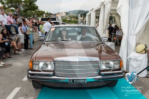 Défilé de la Mercedes 450 SEL de 1976 à Saint-Jean-Cap-Légendes édition 2015 - Concours Youngtimers