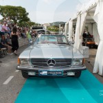 Défilé de la Mercedes 450 SL de 1988 à Saint-Jean-Cap-Légendes édition 2015 - Concours Youngtimers