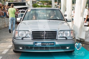 Défilé de la Mercedes 500E de 1994 à Saint-Jean-Cap-Légendes édition 2015 - Concours Youngtimers