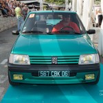 Défilé de la Peugeot 205 Gti Griffe de 1991 à Saint-Jean-Cap-Légendes édition 2015 - Concours Youngtimers