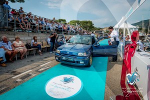 La Renault Clio Williams de 1995 présentée par Pierre Novikoff à Saint-Jean-Cap-Légendes édition 2015 – Concours Youngtimers