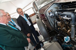 Rolls Royce Phantom I inspectée par le président du Jury Concours d’état Robert Louis Brezout à Saint-Jean-Cap-Légendes édition 2015 – Concours d’état