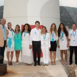 Saint-Jean-Cap-Légendes édition 2015 avec M. Le Maire Jean-François Dieterich et Marc Gallon et son équipe de Saint-Jean-Cap-Ferrat Légendes - Team Publicité