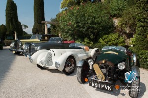 Rendez-vous de l’élégance Automobile à la Villa Ephrussi de Rothschild à Saint-Jean-Cap-Légendes édition 2015