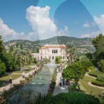 Vue de la Villa Ephrussi de Rothschild de Saint-Jean-Cap-Ferrat