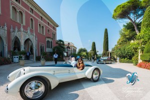 L’élégance Automobile à la Villa Ephrussi de Rotschild avec le Grand Prix d'Excellence en concours d’élégance, l'Alfa Romeo 6C 1750GS Aprile