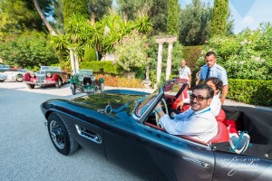 L’élégance Automobile à la Villa Ephrussi de Rothschild avec la BMW 507 Roadster, lauréat en Concours d’état – Catégorie Classique