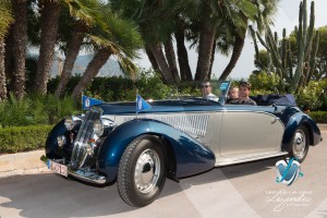 L’élégance Automobile à la Villa Ephrussi de Rothschild avec la Lancia Astura Cabriolet PininFarina, lauréat en Concours d’état – Catégorie Sport