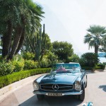 L’élégance Automobile à la Villa Ephrussi de Rotschild avec le Grand Prix d'Excellence en concours d’état, la Mercedes-Benz 280SL Pagode