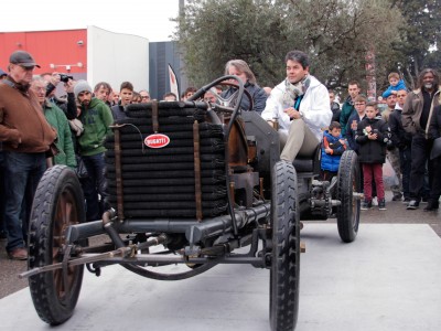 Marc Gallon à bord de la Bugatti De Dietrich Type 5