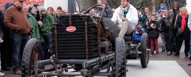 Marc Gallon à bord de la Bugatti De Dietrich Type 5