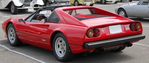 Ferrari 308 GTS au concours Youngtimers