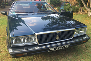 Maserati Quattroporte au concours Youngtimers