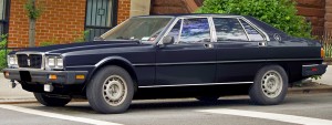 Maserati Quattroporte au concours Youngtimers