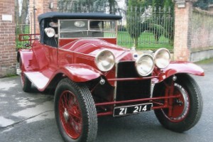 Lancia Lambda Spyder au concours d'élégance